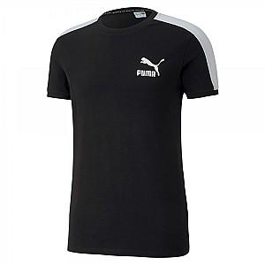Maiou barbati Puma Iconic T7 Slim Tee Black