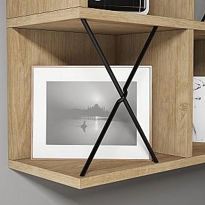 Raft de perete Trendy Extra Stejar (Bej)