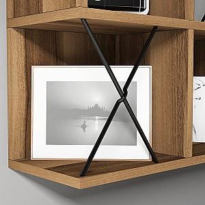 Raft de perete Trendy Extra Nuc (Maro)