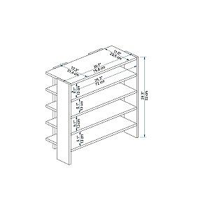 Raft pentru incaltaminte Trendy Sargel Pinul Atlantic (Bej)
