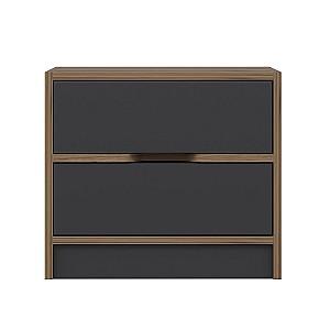 Noptiera Trendy Elina 8170 Nuc (Maro)/Antracit (Gri)