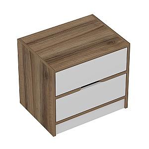 Noptiera Trendy Elina 8171 Nuc (Maro)/Alb