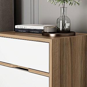 Noptiera Trendy Elina 8171 Nuc (Maro)/Alb