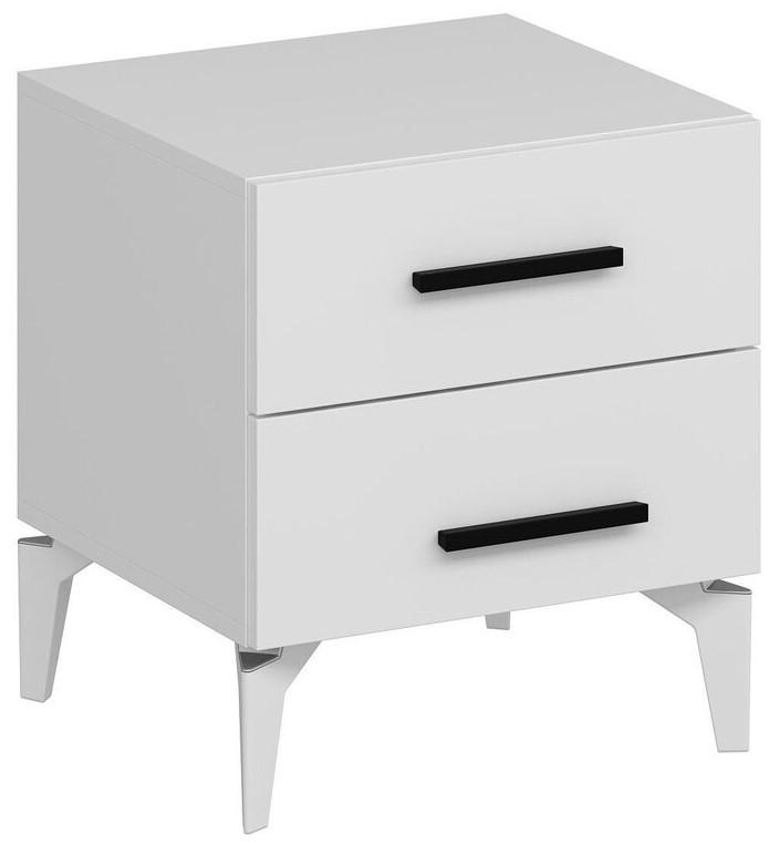 Noptiera Trendy Kale 8856 Alb