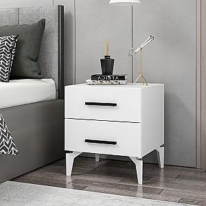 Noptiera Trendy Kale 8856 Alb