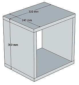 Raft de perete Trendy Cutie Crema