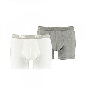 Lenjerie de corp barbati Puma BASIC BOXER 2P + White