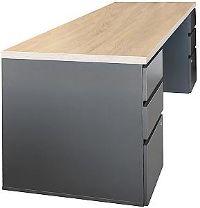 Masa de birou DP Urban Box Incorporat 2000×680 Sonoma/Antracite