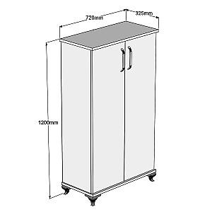 Dulap pentru incaltaminte Trendy Ari Alb