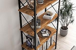 Etajera Trendy Nero Elit Pinul Atlantic (Maro)/Negru