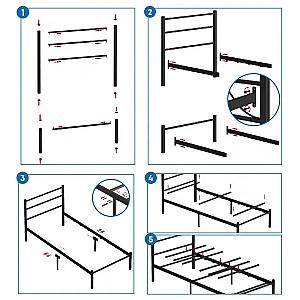 Pat Trendy Basic 100x200 Negru