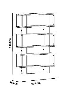 Etajera Trendy Elze Alb