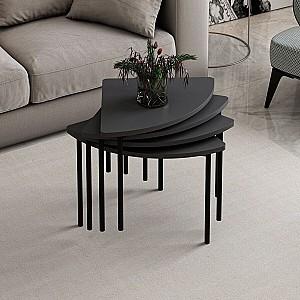 Masuta de cafea, reviste Trendy Emma 8919 Antracit (Gri)