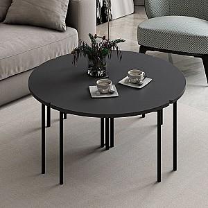 Masuta de cafea, reviste Trendy Emma 8919 Antracit (Gri)