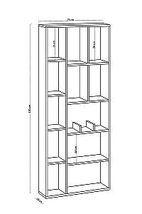 Etajera Trendy Uranus Dec0068 Alb
