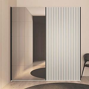 Dulap-cupe Bayro Napoli 200x230x58 cm Top Line Alb