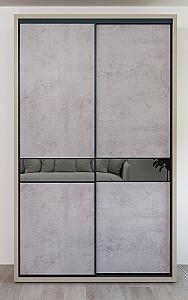 Dulap-cupe Bayro Murano 140x230x60 cm Piatra Gri