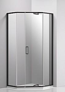 Cabina de dus VLM GR03 90x90x200 MATTE BLACK