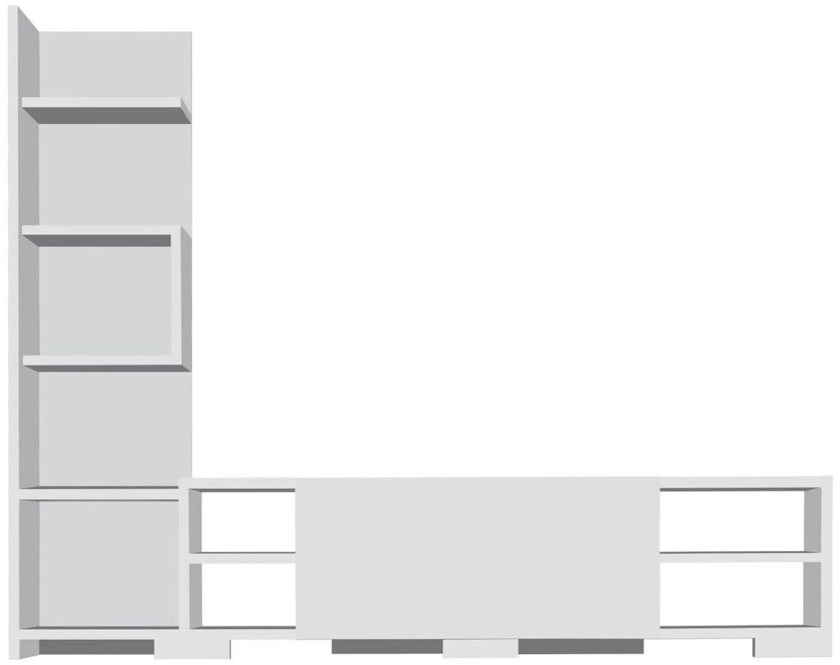 Tumba pentru televizor Trendy Pera Alb