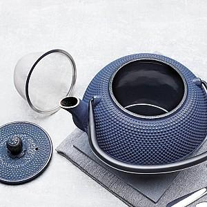 Ceainic pentru infuzie Konighoffer Hanako 1.2L Dark Blue