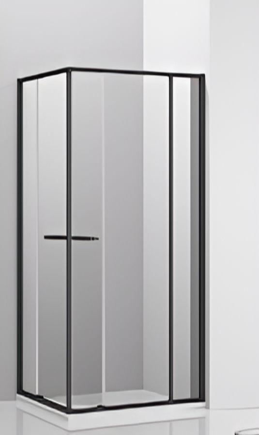 Cabina de dus VLM GRSF 90x90x200 MATTE BLACK