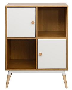 Comoda DP Marani 2 Sertar 60x40x81H Oak / White