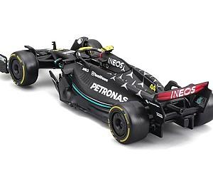 Masina jucarie BBURAGO Mercedes-AMG F1 W14 E Performance (2023)