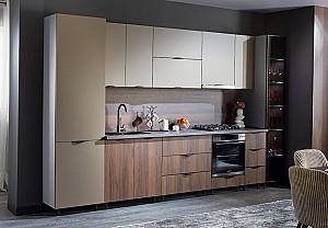 Set mobila bucatarie Ambianta Gloria 3.6 m Capucino / Catania