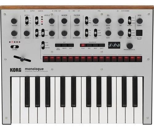 Sintetizator Korg Monologue Monophonic Analogue Silver