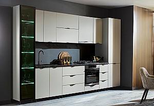 Set mobila bucatarie Ambianta Gloria 3.6 m Crem