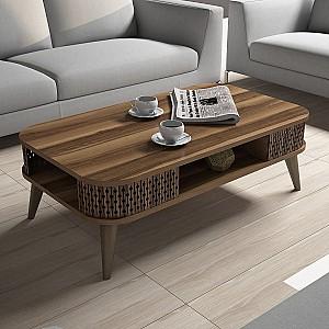 Masuta de cafea, reviste Trendy Eylul Nuc (Maro)