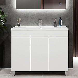 Dulap sub lavoar Bayro Studio Duo Argo 1000 Alb Mat