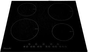 Plita incorporabila electrica Tornado GTR600NLP Black