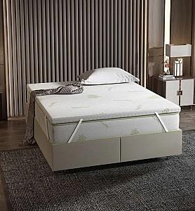 Topper saltea Trendy Aloevera 130x190 cm Alb