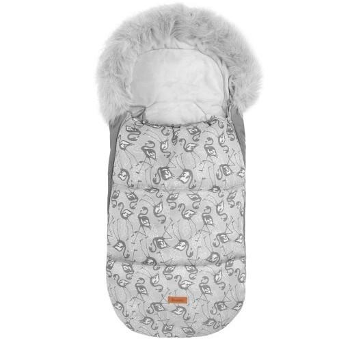 Husa de iarna pentru carucioare Sensillo Olaf Romper Flamingos