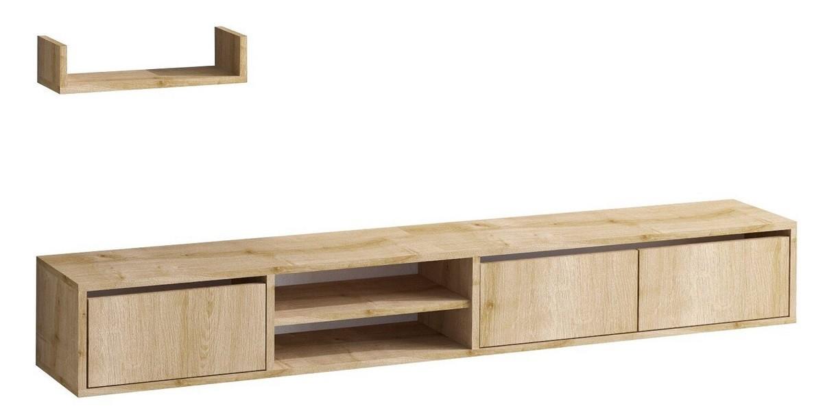 Tumba pentru televizor Trendy Heka Stejar Safir (Bej)