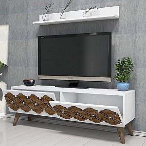 Tumba pentru televizor Trendy Nissan Alb