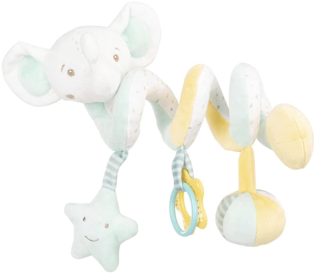 Jucarie bebelus Kikka Boo Horizontal Spiral Elephant Time