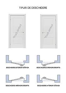 Ușă de interior Spirit ALTO 22 2V 900x2000 Agat Gri