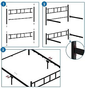 Pat Trendy Akin 140x190 cm Negru