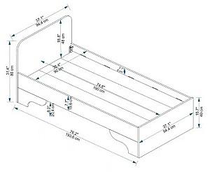 Pat Trendy Luses 90x190 cm Pin Atlantic Bej