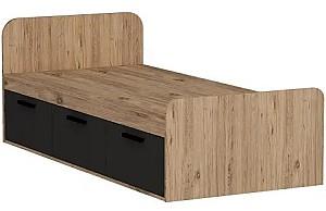 Pat Trendy Akser 90x190 cm Pin Atlantic Antracit