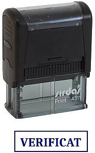 Stampila Sirdas "VERIFICAT" 4311C, 14x38 mm