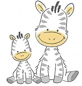 Oala copii Maltex Zebra White/Grey