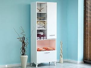 Dulap de baie Trendy Sezen Alb