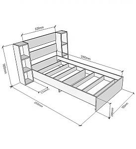 Pat Trendy Smart V2 90x190 cm Alb