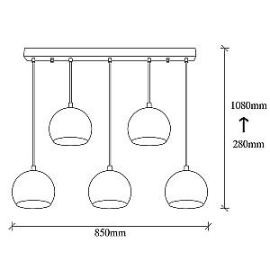 Lustra Trendy Sivani MR 1000