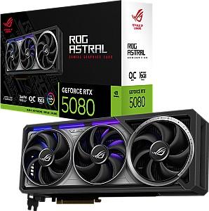 Placa video Asus ROG Astral GeForce RTX 5080 16GB OC Edition