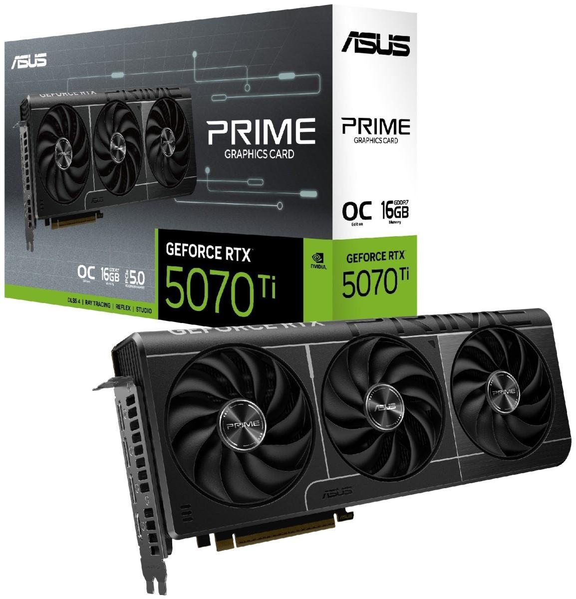 Placa video Asus PRIME-RTX5070TI-O16G