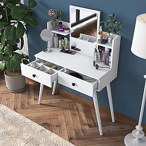 Masa de machiaj Trendy BJ102 2232 Alb